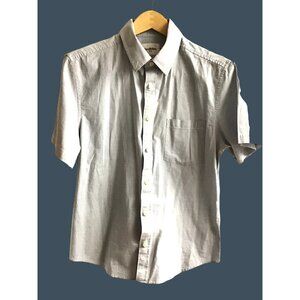 GOODIELLOW- BLUE SOLID PATTERN STANDARD FIT MENS SHIRT SIZE MEDIUM